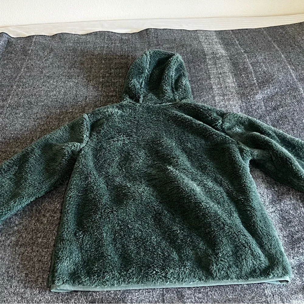 NWT‎ Eddie Bauer Boys Kid Quest Fleece Plush Green Winter Hooded Jacket